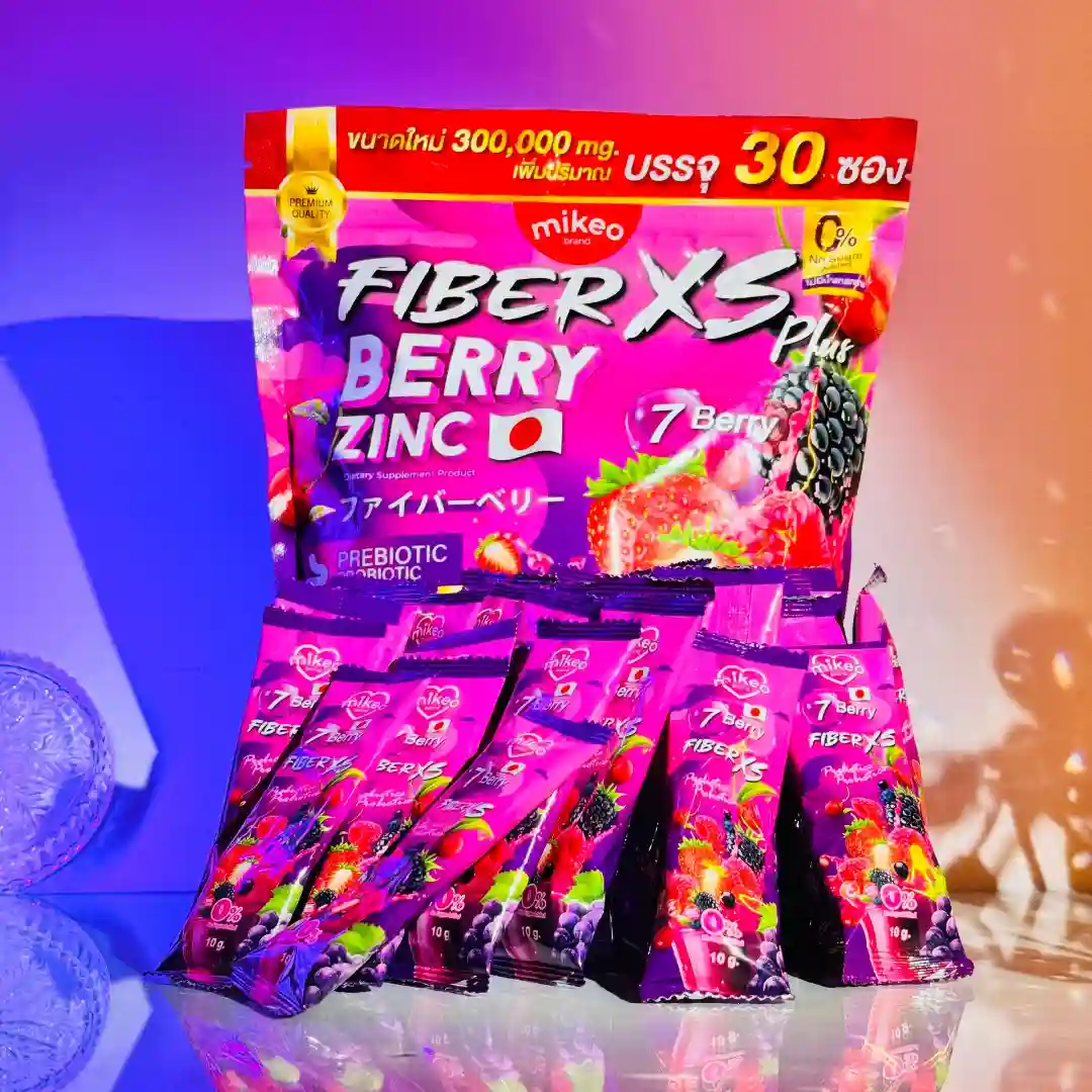 Fiber XS Plus Berry Zinc